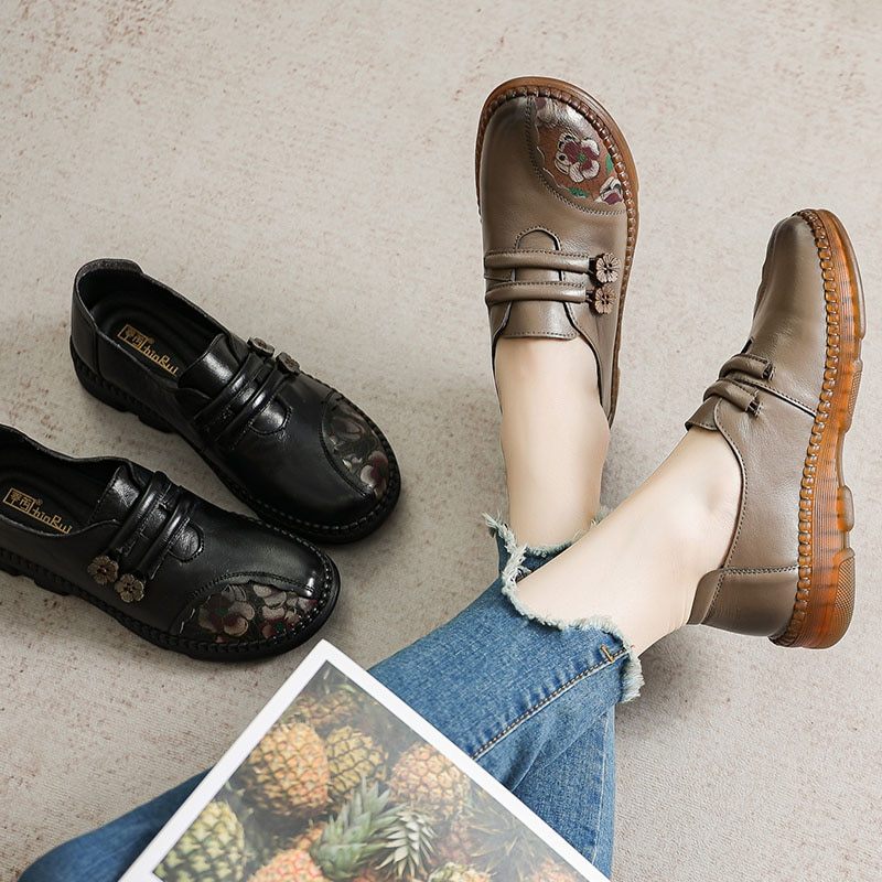 Salome Dam Loafer Skor - Kaki