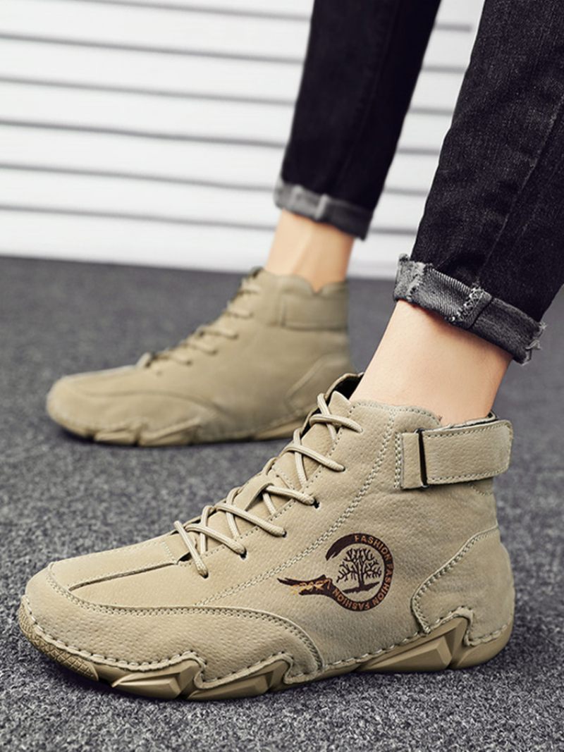 Salvio Klassiska Sneaker För Män - Grå