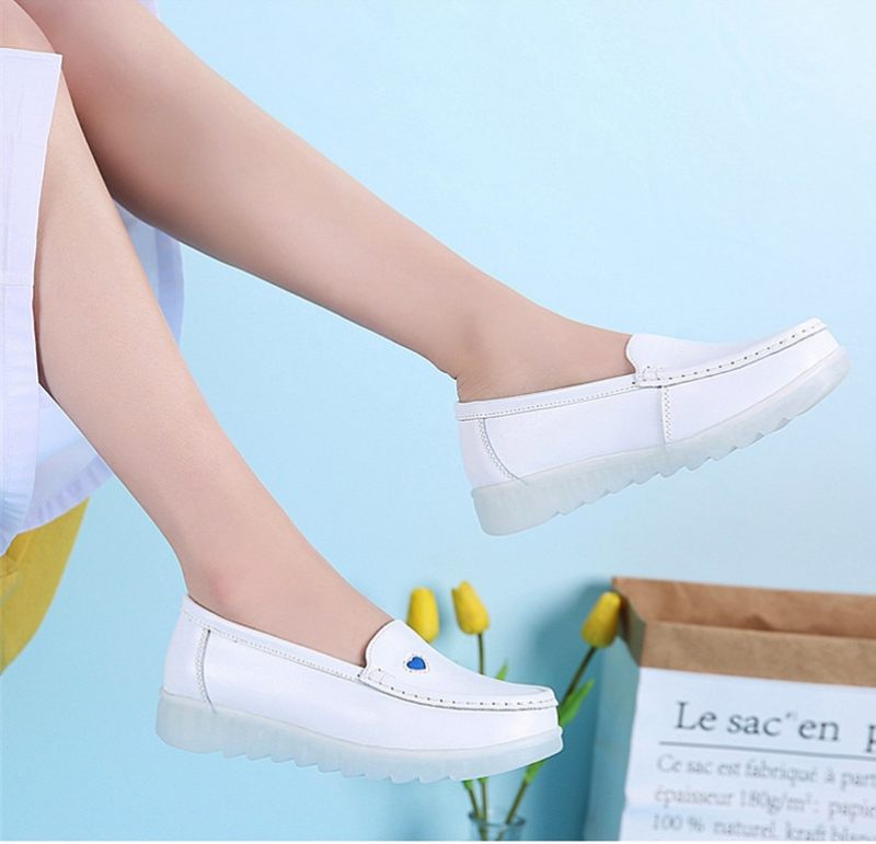 Sandy Dam Loafer Skor - Vit