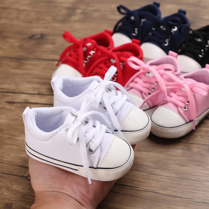 Santamaria Unisex Klassiska Sneakers För Barn - Marinblå