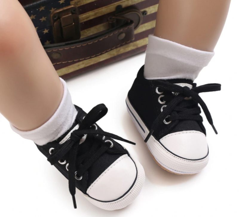 Santamaria Unisex Klassiska Sneakers För Barn - Marinblå