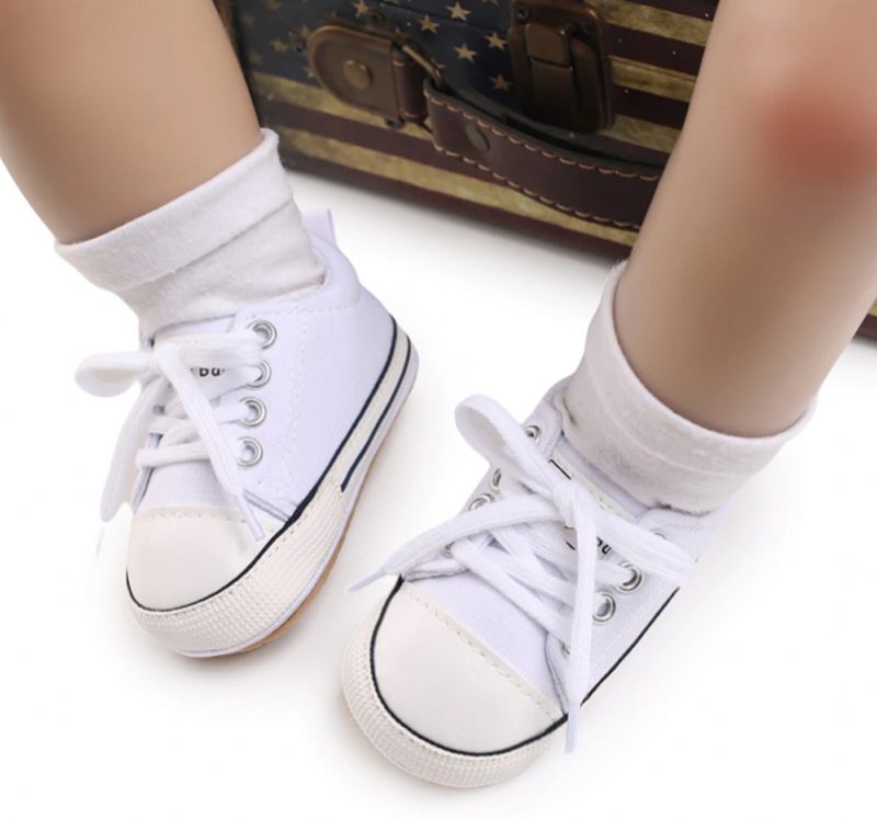 Santamaria Unisex Klassiska Sneakers För Barn - Marinblå