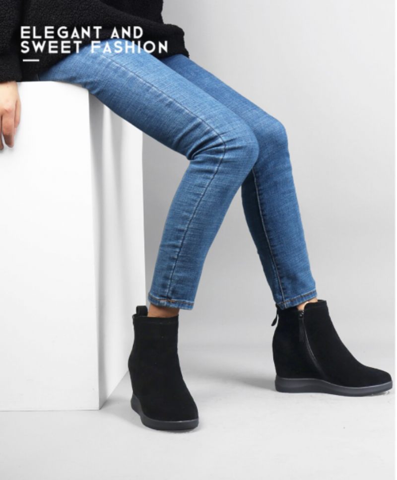 Santeliz Booties Ankellängd - Svart