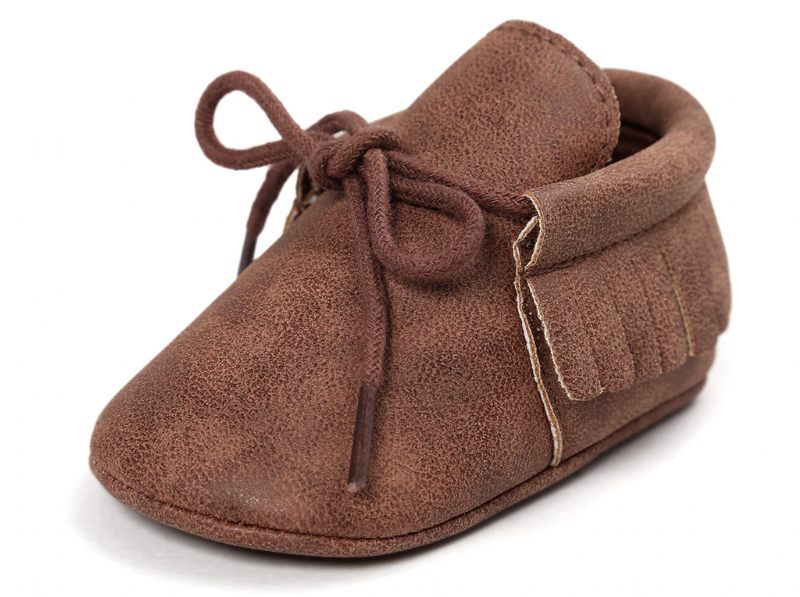 Santillan Unisex Loafer Casual Skor För Barn - Brun