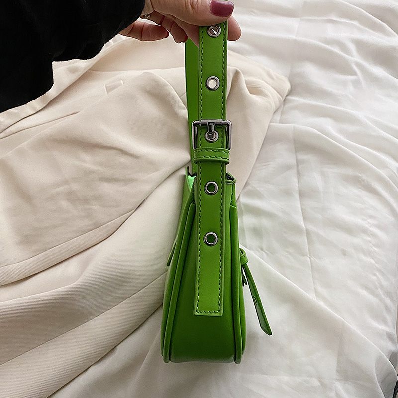 Santis Small Crossbody-handväska I Läder För Kvinnor - Grön
