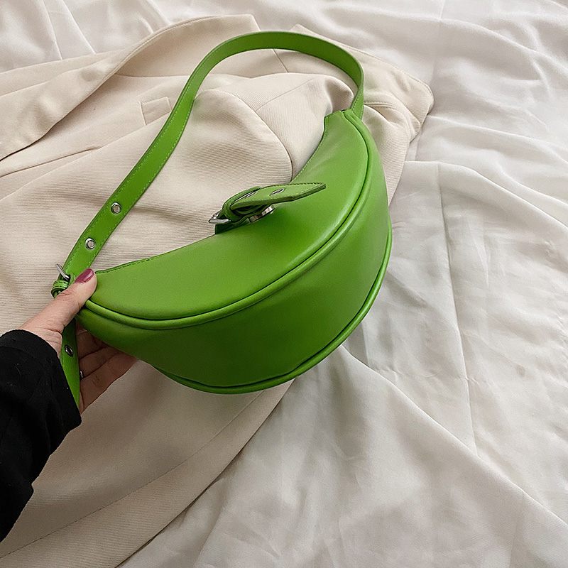 Santis Small Crossbody-handväska I Läder För Kvinnor - Grön