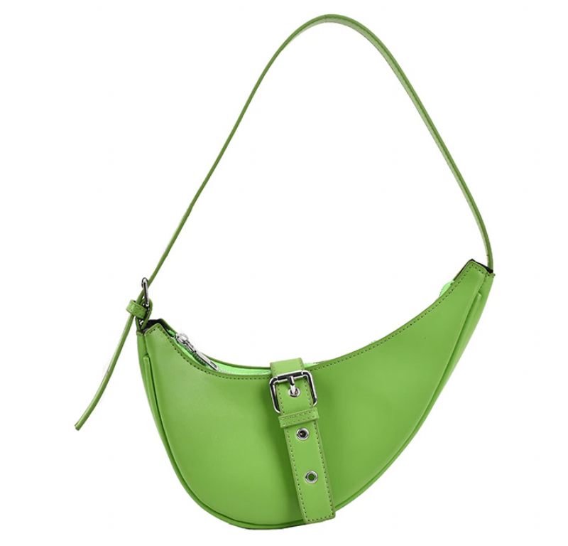 Santis Small Crossbody-handväska I Läder För Kvinnor - Grön