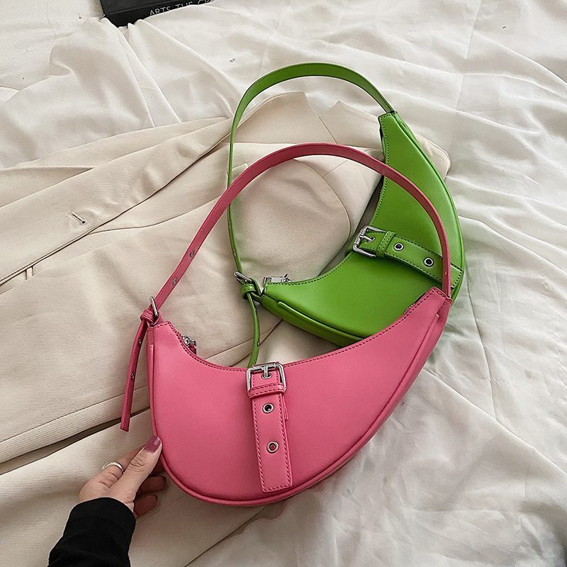 Santis Small Crossbody-handväska I Läder För Kvinnor - Grön