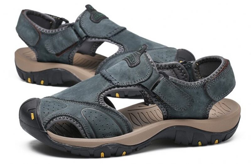 Saulo Sandal För Män - Gul