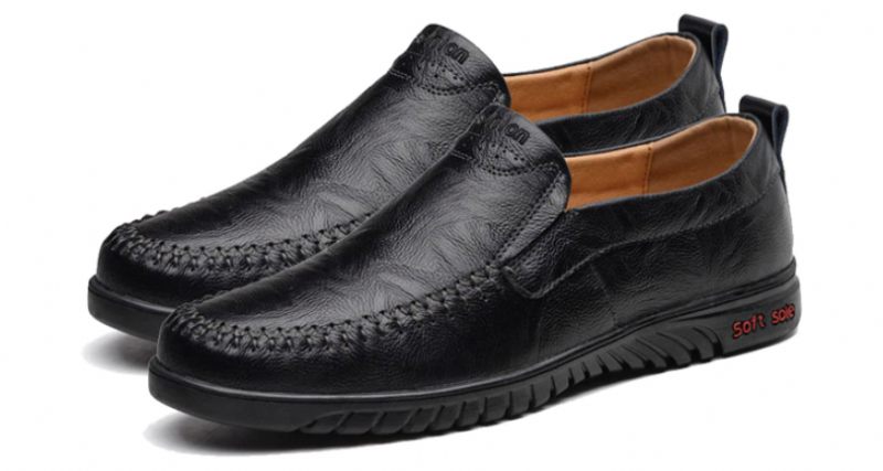 Sauner Loaferskor För Män - Svart