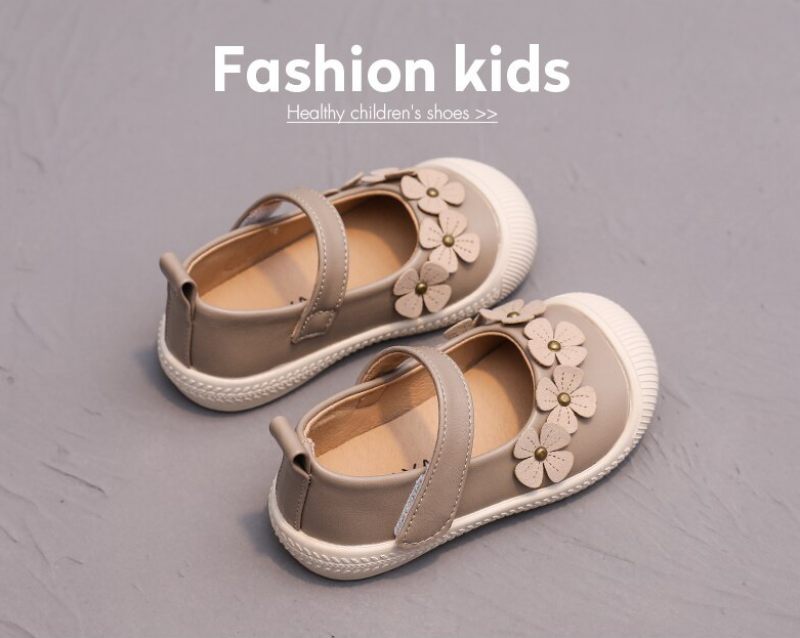 Scarlett Platta Flickskor - Beige