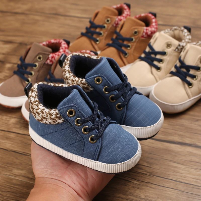 Sean Baby Pojkar Casual Sneakers - Brun