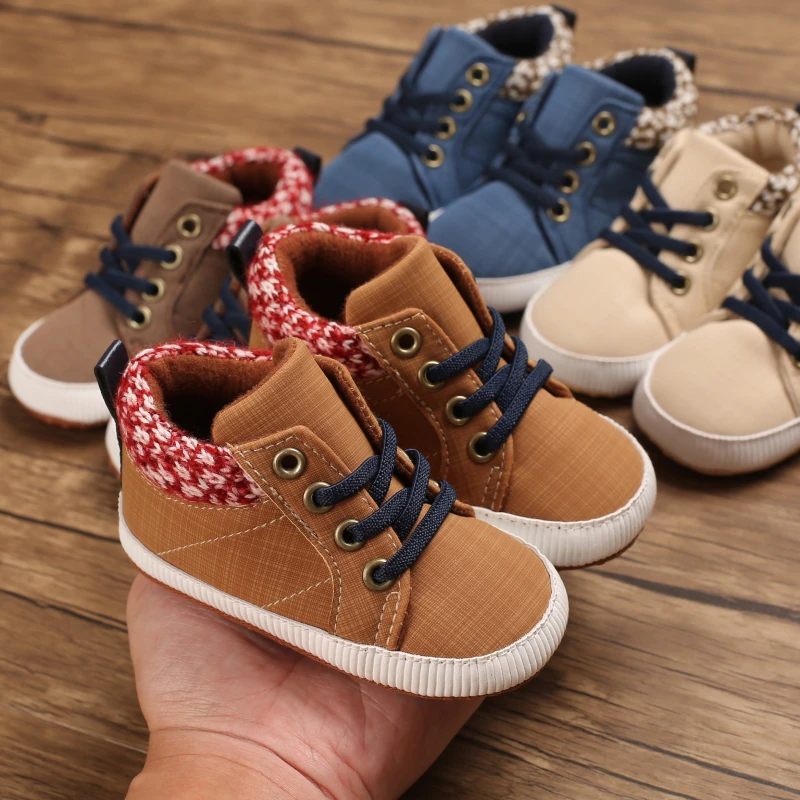 Sean Baby Pojkar Casual Sneakers - Brun