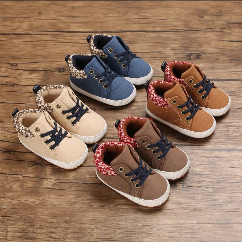 Sean Baby Pojkar Casual Sneakers - Brun