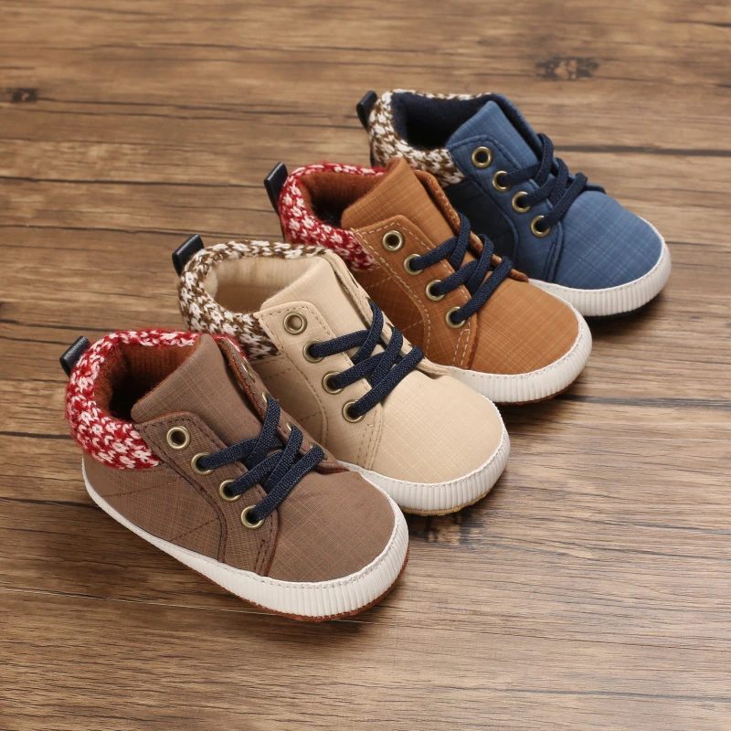 Sean Baby Pojkar Casual Sneakers - Brun