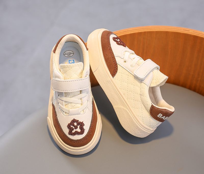 Serra Flickor Casual Sneaker - Brun