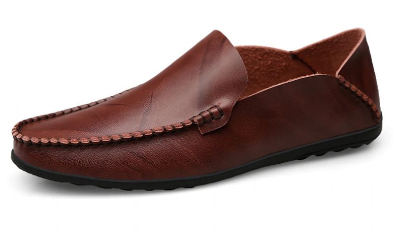 Shake Loafers För Män Bekväma Skor - Kaffe