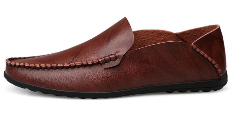Shake Loafers För Män Bekväma Skor - Kaffe