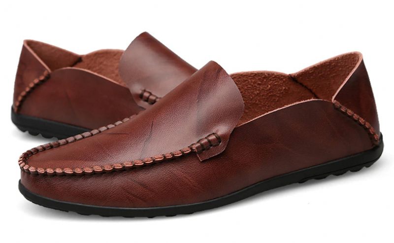 Shake Loafers För Män Bekväma Skor - Kaffe