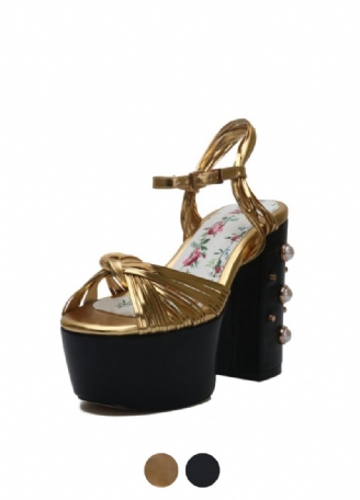Sharif Vintage Fashion Platform Klackar För Kvinnor