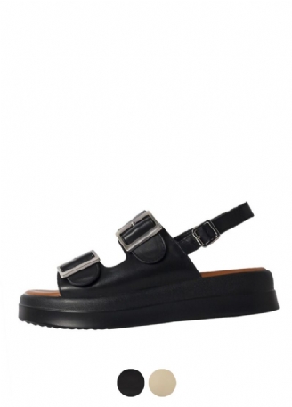 Sharo Platt Sandal För Kvinnor