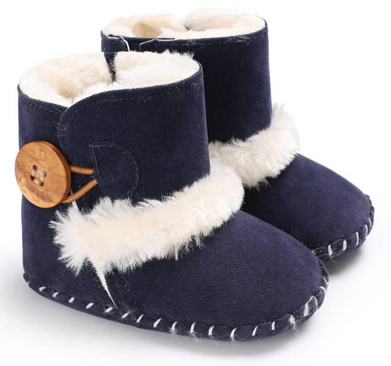 Sharon Baby Flickors Snöstövlar - Rosapäls