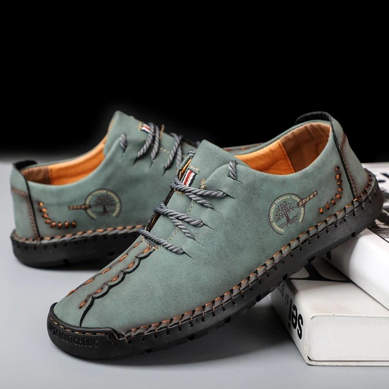 Shaw Loafers För Män Fritidsskor - Grön