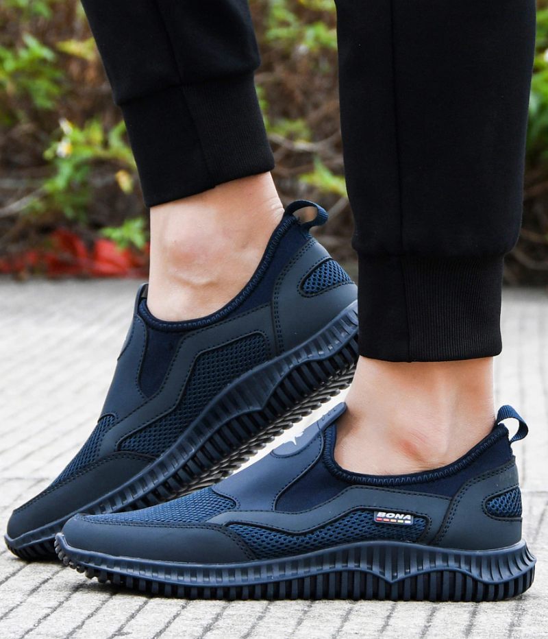Shayden Slip-on Sneakers För Män - Svart