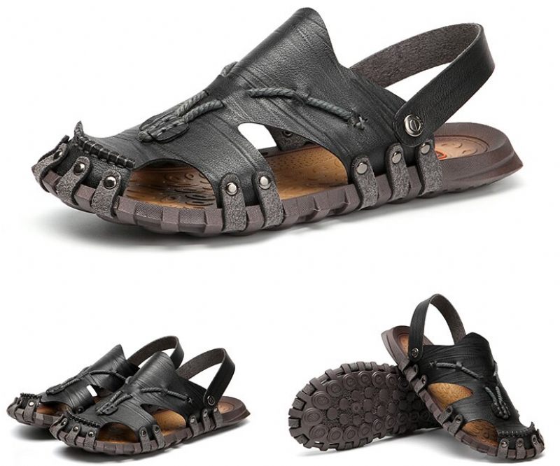 Shearer Platt Sandal För Män - Svart