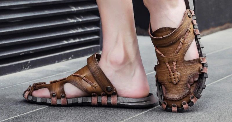 Shearer Platt Sandal För Män - Svart