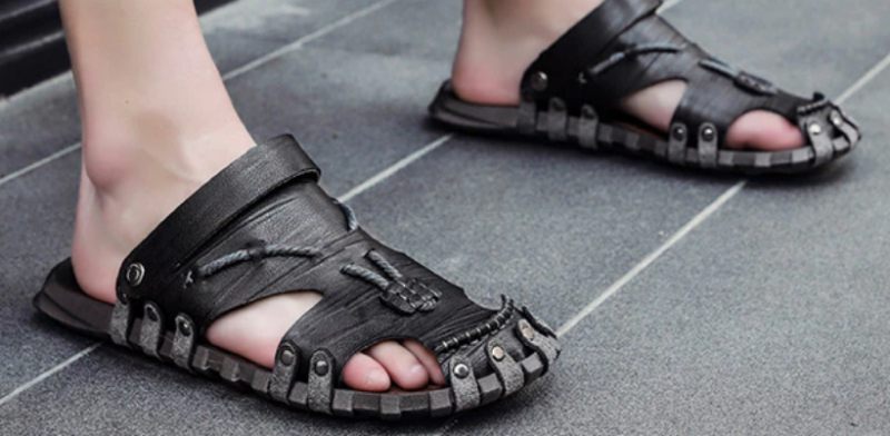 Shearer Platt Sandal För Män - Svart