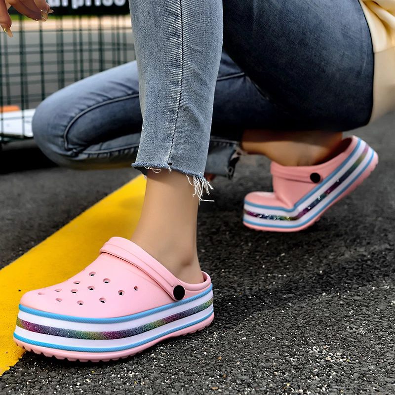 Sherlyn Slide-träskor För Kvinnor - Rosa