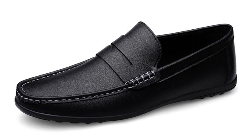Shinoda Loafers Klänning Skor För Män - Vit