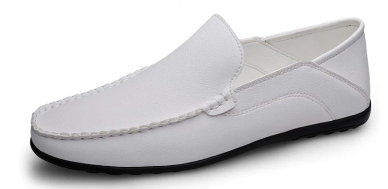 Shinoda Loafers Klänning Skor För Män - Vit