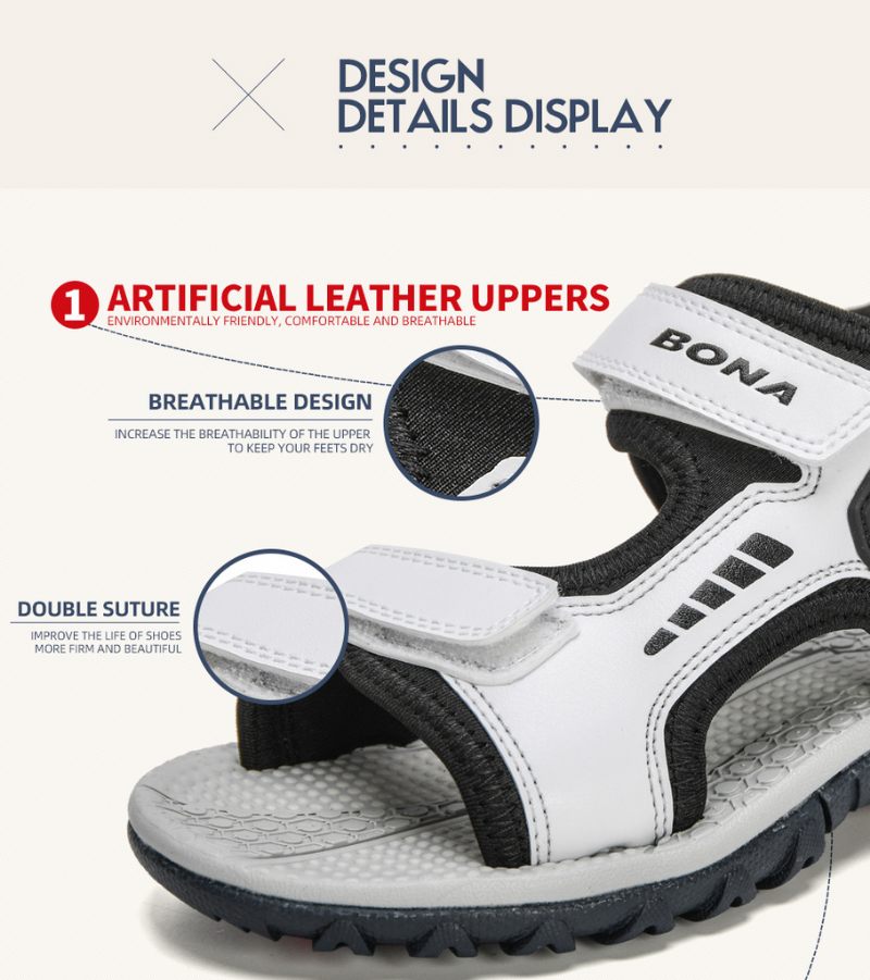 Shomuro Unisex Modesandal För Barn - Marinblå