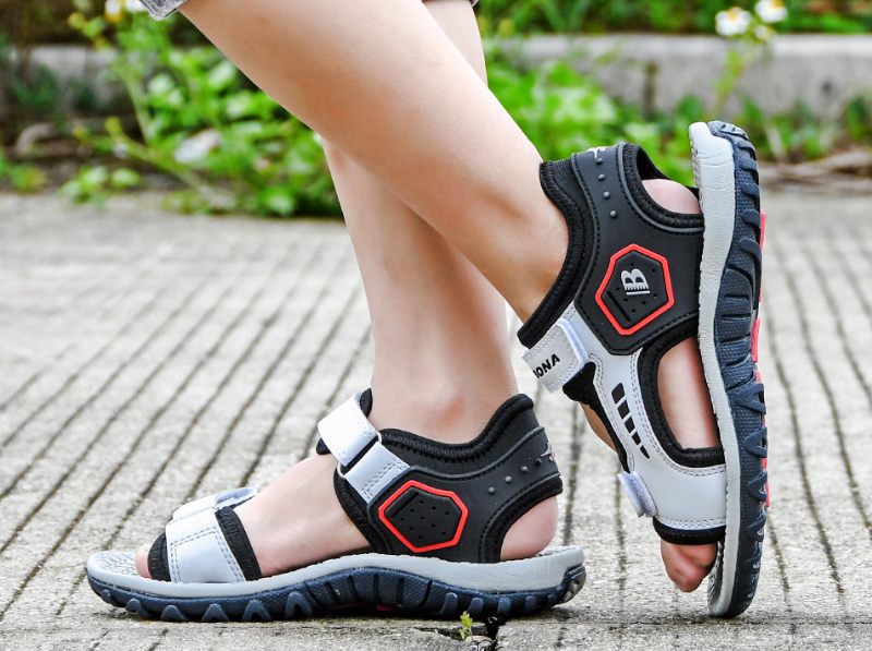 Shomuro Unisex Modesandal För Barn - Marinblå