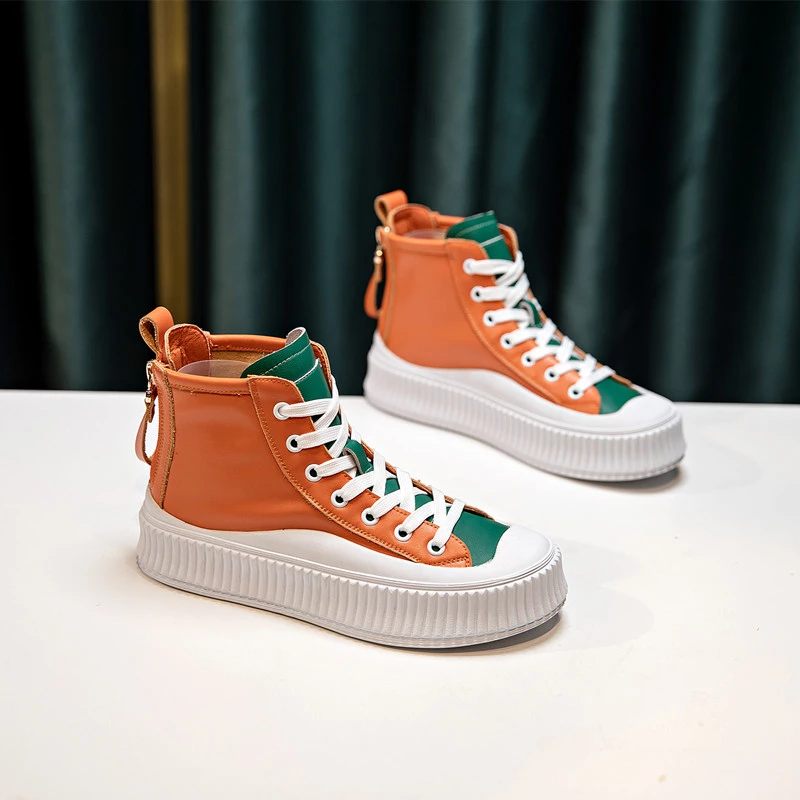 Silvana Ankelsneaker Dam - Orange
