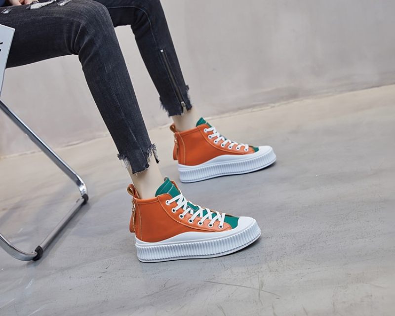 Silvana Ankelsneaker Dam - Orange