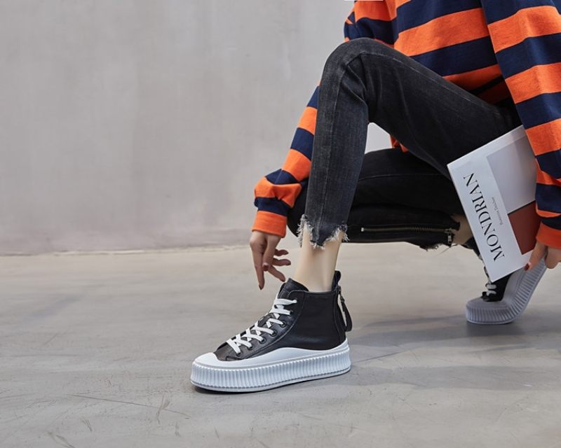 Silvana Ankelsneaker Dam - Orange
