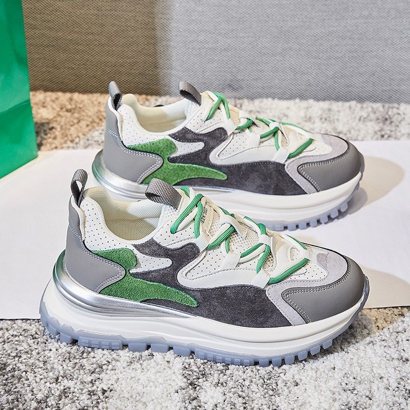 Simone Sneaker I Hög Kvalitet För Kvinnor - Grön