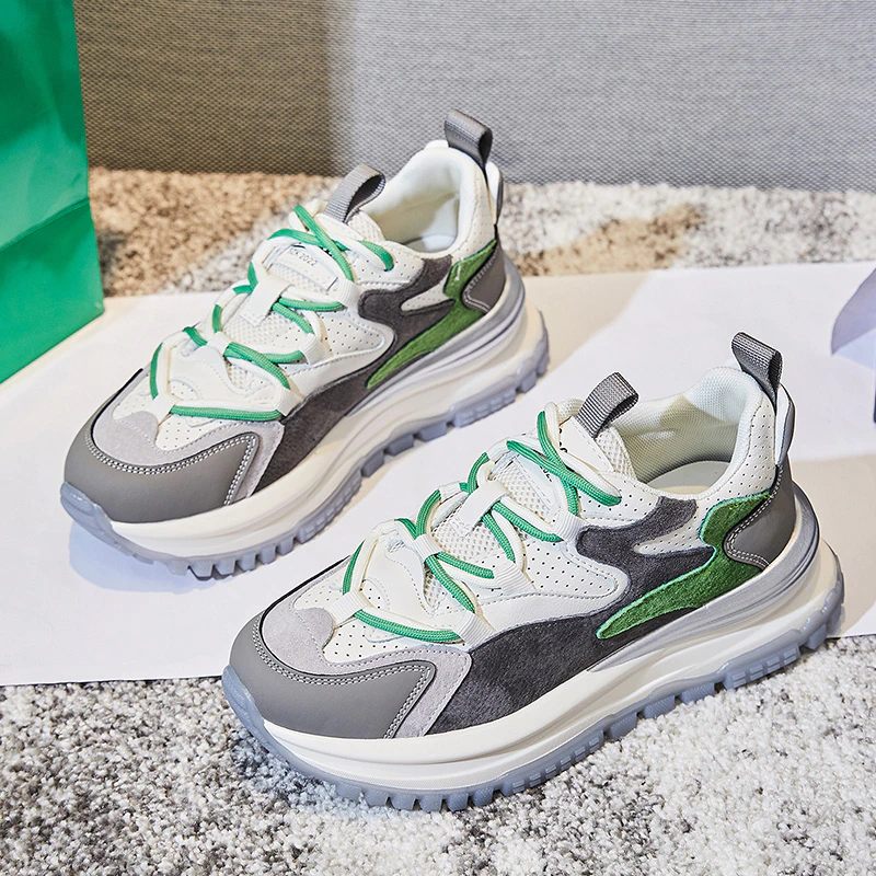 Simone Sneaker I Hög Kvalitet För Kvinnor - Grön
