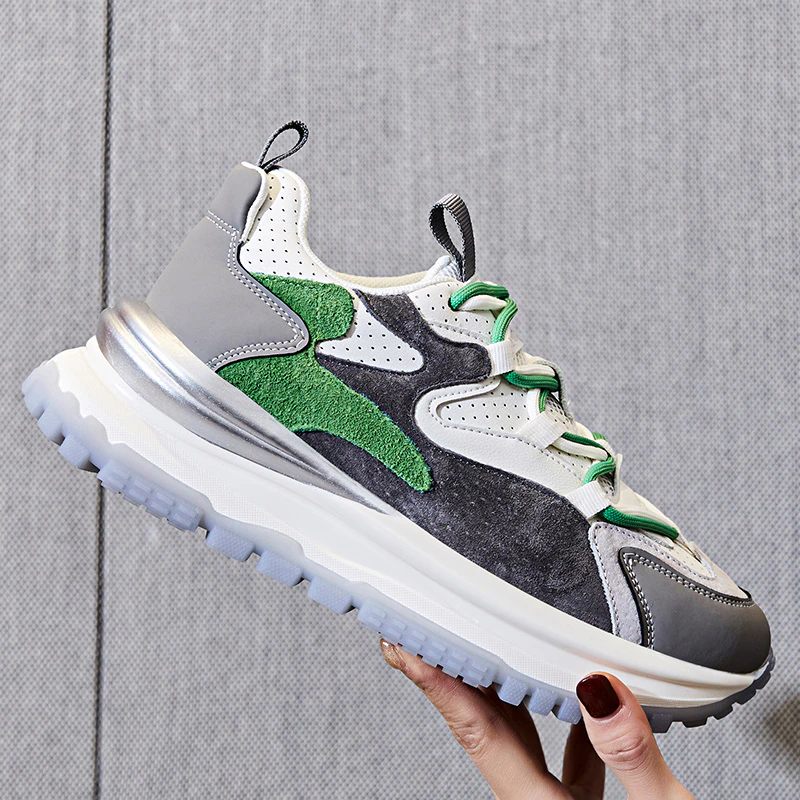 Simone Sneaker I Hög Kvalitet För Kvinnor - Grön