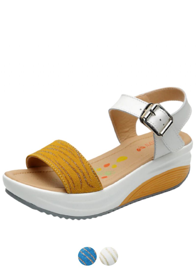 Sintia Dam Wedges Skor Plattformssandaler