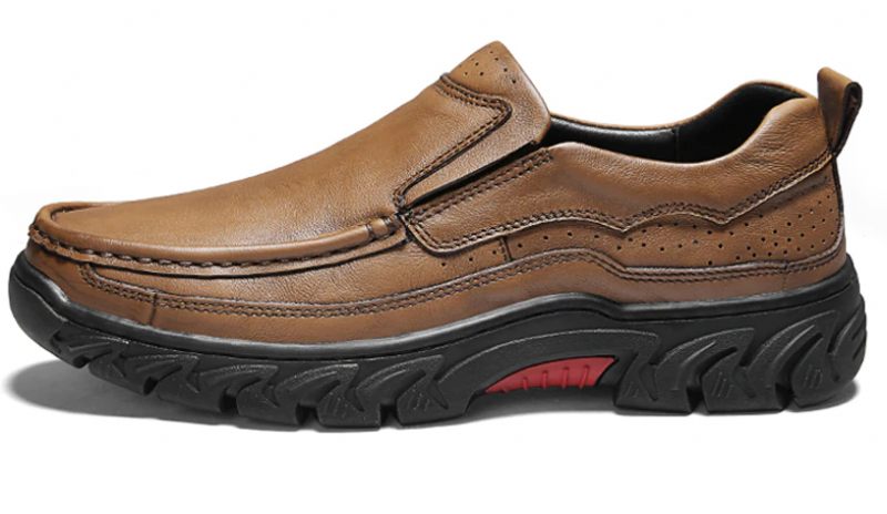Sistnämnda Loafers För Män Casual Skor - Brun