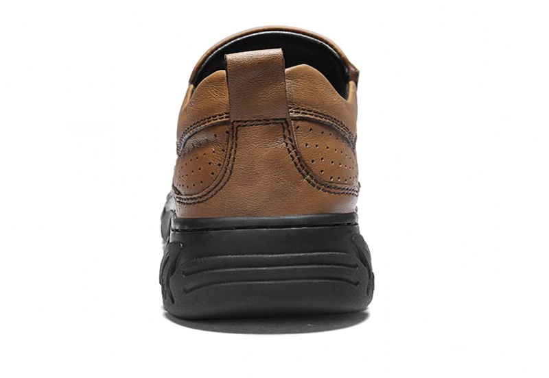 Sistnämnda Loafers För Män Casual Skor - Brun