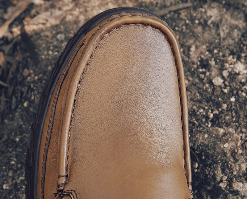 Sistnämnda Loafers För Män Casual Skor - Brun