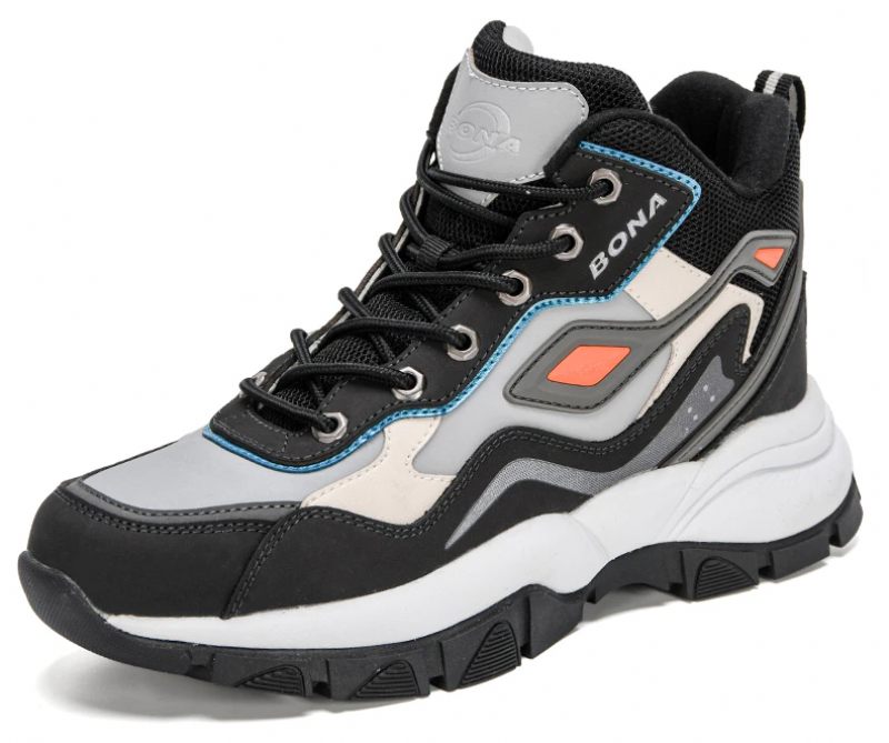 Skuggiga Sneakers För Män - Svart