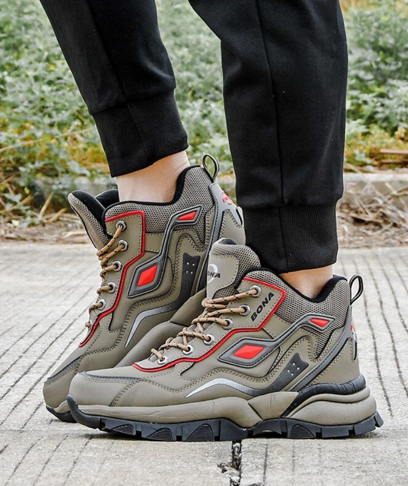 Skuggiga Sneakers För Män - Svart