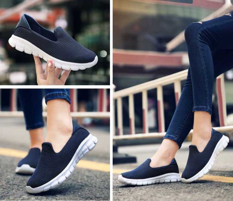 Skyters Slip-on-skor För Kvinnor - Ros