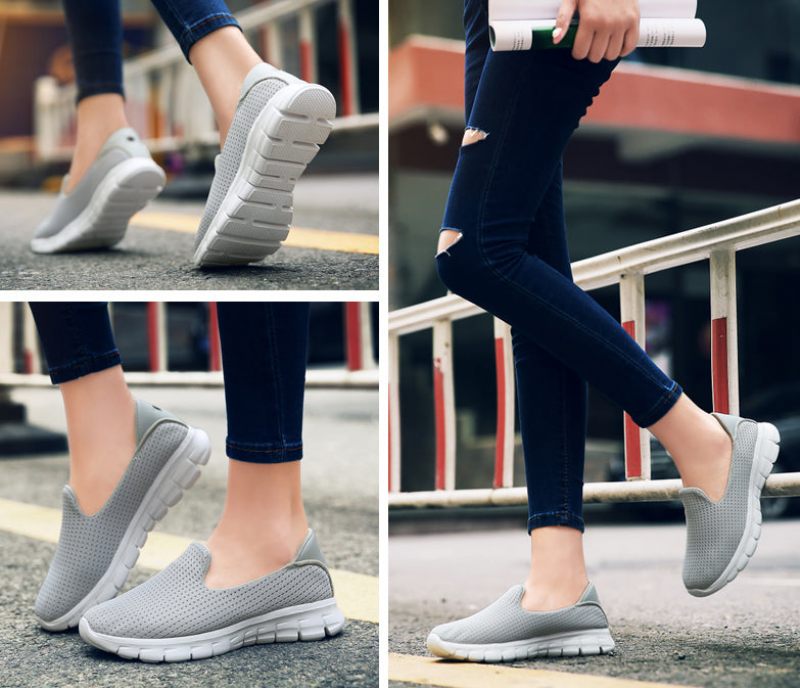 Skyters Slip-on-skor För Kvinnor - Ros